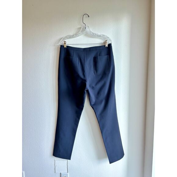 R Label Pants l The Reset Slim Leg Stretch Pants Navy Size Large - Picture 6 of 9